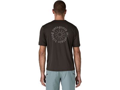 Patagonia Men's Cap Cool Daily Shirt - Spoke Stencil, black - Bild 5