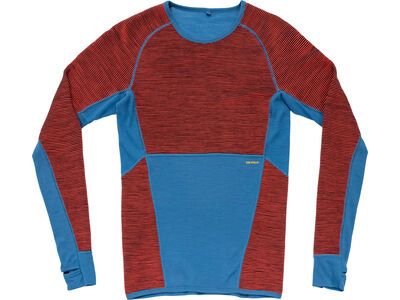 Devold Tuvegga Merino Shirt Man, cayenne