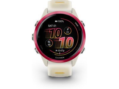 Garmin Forerunner 570 - 42 mm, bone/himbeerrot - Bild 4