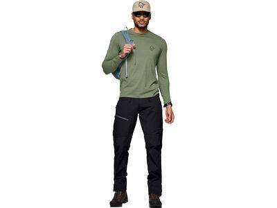 Norrona femund pureUll Long Sleeve M's, deep lichen green - Bild 7