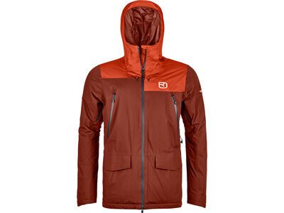 Ortovox 2L Swisswool Sedrun Jacket M, clay orange