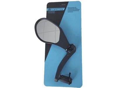Matrix Lenkerspiegel LS 200 HD Glas - 14,8-23 mm, schwarz - Bild 2