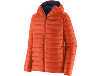 Patagonia Men's Down Sweater Hoody pollinator orange