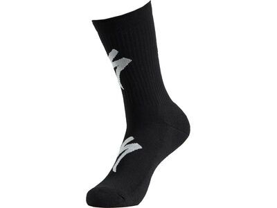 Specialized Techno MTB Tall Logo Socks, black/white - Bild 2