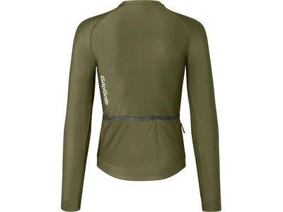 GripGrab PACR Long Sleeve Jersey, olive green - Bild 3