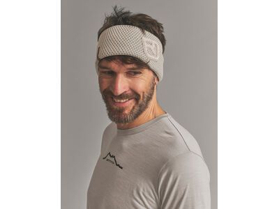 Ortovox Rock'n'wool Headband, dark linen - Bild 4
