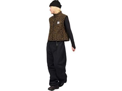 Eivy Boxy Sherpa Vest, leopard - Bild 5