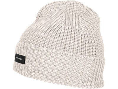 Ortovox Cozy Rib Beanie, white tea - Bild 1
