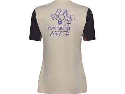 Fox Womens Defend Short Sleeve Jersey Park SE, chalk - Bild 2