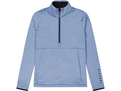 Picture Bake W 1/4 Grid Fleece, stonewash