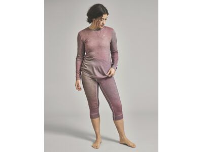 Ortovox 185 Rock'n'wool Print LS W, aop dawn rose - Bild 4