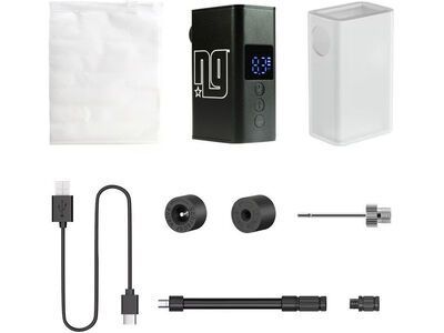 NG Sports Cawacawa elektrische Mini-Pumpe, black matte - Bild 6