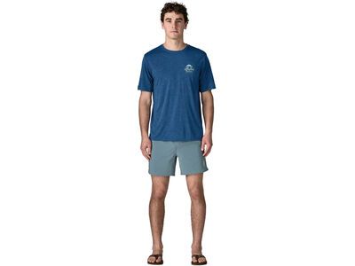 Patagonia Men's Cap Cool Daily Shirt - Great Waves, clement blue/light clement blue x-dye - Bild 5