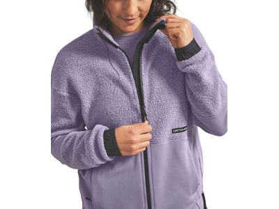 Ortovox Fleece Teddy Jacket W, lush lavender - Bild 4