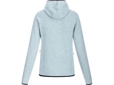 2117 of Sweden Women’s Wool Pile Hoodie Skord, ice blue - Bild 2