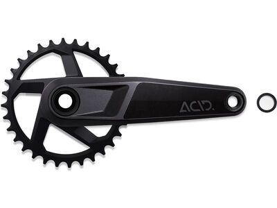 Cube Acid Kurbelgarnitur MTB Pro - 32 Z. / 53 mm Kettenlinie black