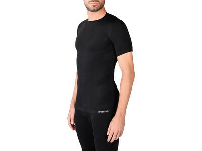 Iron-ic Techno Fleece Short-Sleeve T-Shirt Thermic - Man, black - Bild 6