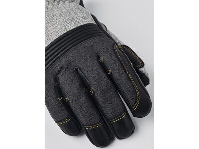 Hestra Couloir 5 Finger, light grey/black - Bild 3