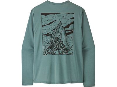 Patagonia Men's Long-Sleeved Capilene Cool Daily Shirt - Cloud Crag, blue sage/light blue sage x-dye - Bild 2