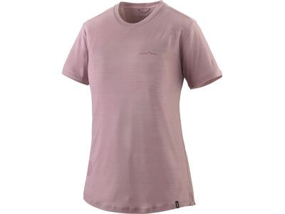 Patagonia Women's Capilene Cool Merino Blend Graphic Shirt Multi-Pitch quiet violet