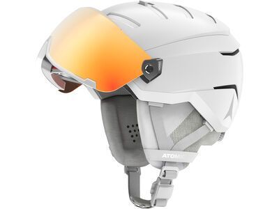 Atomic Savor GT AMID Visor Red HD / white