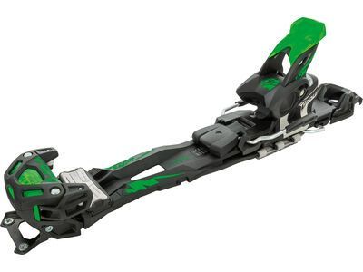 Tyrolia Adrenalin 16 ohne Bremse, solid black flash green - Skibindung