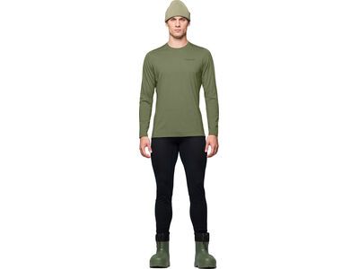 Norrona falketind equaliserUll Long Sleeve M's, deep lichen green - Bild 4