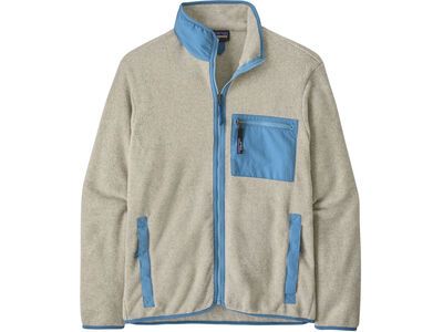 Patagonia Men's Synchilla Jacket oatmeal heather w/shore blue