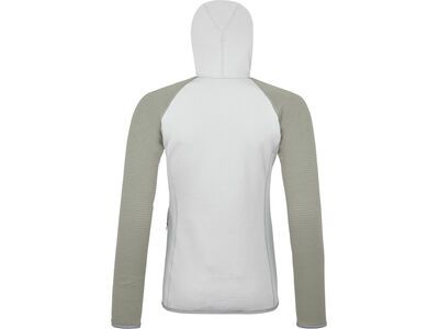 Ortovox Merino Fleece Grid Plus Classic Knit Hoody W, grey ice - Bild 2