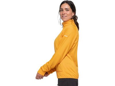 Schöffel Fleece Jkt Style Blaueis WMS, orange glow - Bild 4