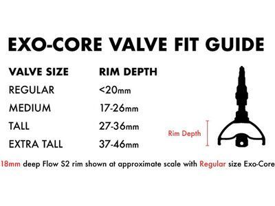 Stan's NoTubes Tubeless Exo-Core Valves - Tall, black - Bild 6