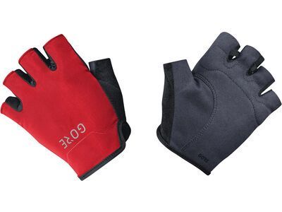 Gore Wear C3 Kurzfingerhandschuhe, black/red