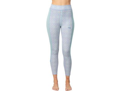Kari Traa Rose High Waist Baselayer Pants, bright turquoise - Bild 3