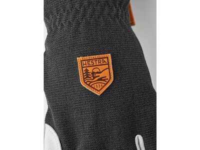 Hestra Army Leather Patrol Gauntlet 5 Finger, charcoal - Bild 2
