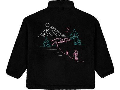 Picture Nyss Embro Zip Fleece, black - Bild 2