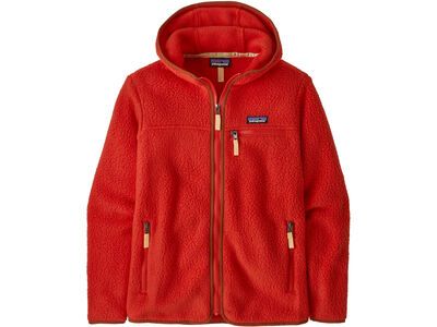 Patagonia Women's Retro Pile Hoody, madder red