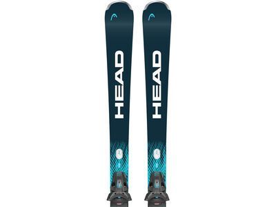 Head Worldcup Rebels e.XSR + PR 11 GW, matt black/speed blue - Bild 3