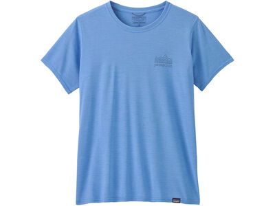 Patagonia Women's Capilene Cool Daily Graphic Shirt abundant blue x-dye