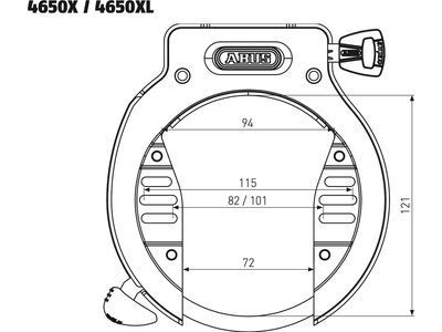 Abus Amparo 4650XL NR, black - Bild 2