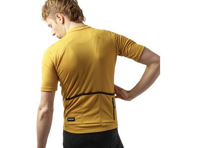 GripGrab EXPLR Merinotech Short Sleeve Jersey, mustard yellow - Bild 5