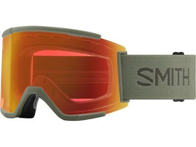 Smith Squad XL, ChromaPop Everyday Red Mirror / fatigue green