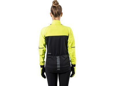 GOREWEAR Phantom Windstopper Jacke Damen, black/neon yellow - Bild 7