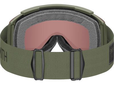 Smith Squad XL, ChromaPop Everyday Red Mirror / fatigue green - Bild 3