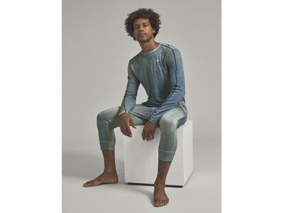 Ortovox 185 Rock'n'wool Print LS M, aop green sage - Bild 3