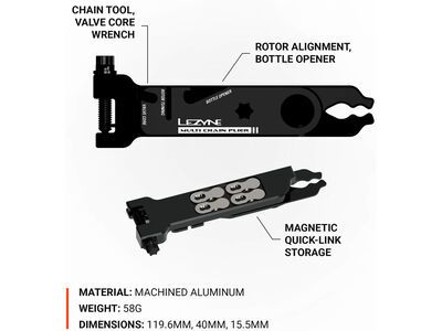 Lezyne Multi Chain Pliers, black - Bild 5