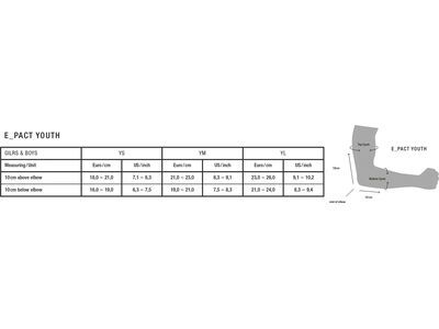 ION Elbow Pads E-Pact Youth, black - Bild 7