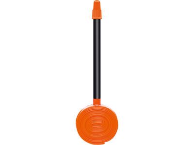 Tubolito S-Tubo Road 80 mm - 700C x 18-32 / Black Valve, orange/black - Bild 5