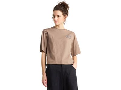 The North Face W Ski Embro Boxy SS Tee Graphic, garnet - Bild 3
