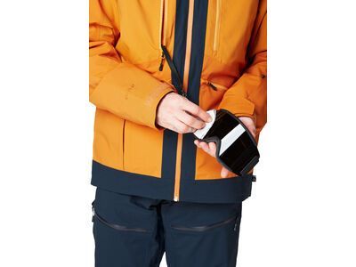 Picture Naikoon Jkt, dark blue camel honey - Bild 9