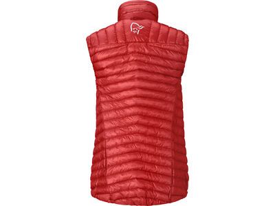 Norrona trollveggen down800 super light Vest W's, baked apple - Bild 3